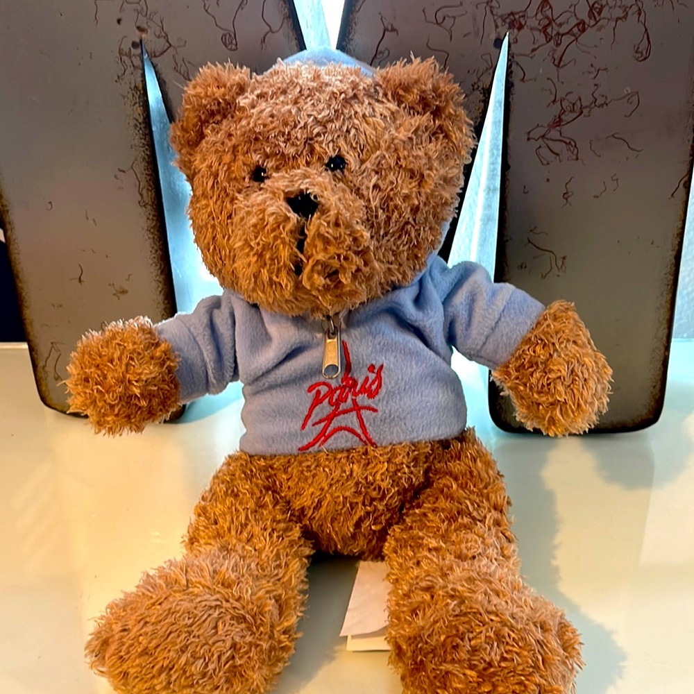 Teddy bear Paris souvenir